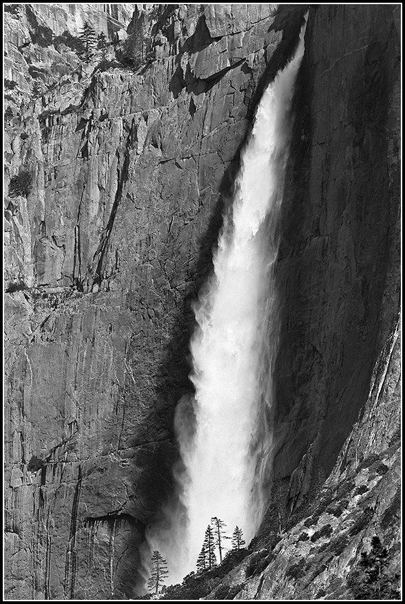 Upper Yosemite Falls and Pines