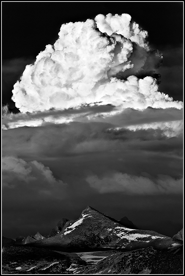 Mount Florence with Thundercloud